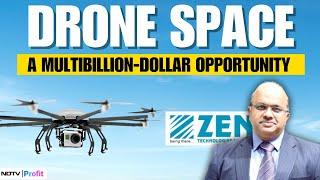 Zen Tech Showcases Airborne Killer Drone System With Vertical Takeoff Capabilities | Aero India 2025