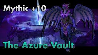 Devastation Evoker - NEW Thundering Affix, Mythic +10 The Azure Vault | Dragonflight Beta