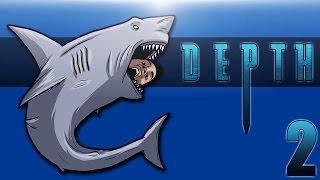 DEPTH: DIVERS VS SHARKS Ep. 2 (BasicallyICheeseburger!)