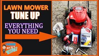 Lawn Mower Tune Up Change oil on push lawn mower  Briggs and Stratton Troy Built Tune Up Service