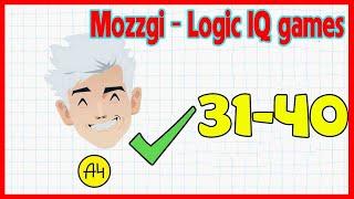 Mozzgi Logic IQ Level 31 32 33 34 35 36 37 38 39 40 Solution Walkthrough