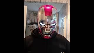 AutoKing MK5 Ironman Helmet demo.