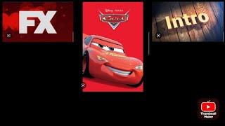 Disney Pixar's Cars - FX Intro (Network Premiere) (with Disney Channel) (No Copyrights Intended)