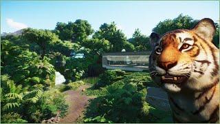 Tropical bengal tiger habitat | Conuco Zoo | Planet Zoo | speedbuild