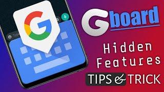 TOP 10 Gboard Tips and Tricks & Hidden Features 2021 Google Keyboard Hidden Features | Fast Typing