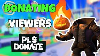 Donating Robux For Headless Horseman | Pls Donate