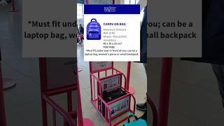 Wizz Air Cabin Bag Size Check