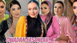 Owadan turkmen barhat pombarh koynek fasonlar 2023 / Gelin gyzlara owadan koynekler/ Women dress