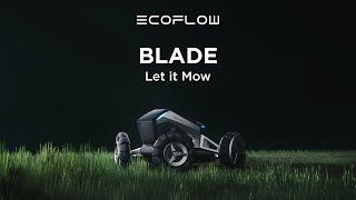 Introducing EcoFlow BLADE Robotic Lawn Mower | Let it Mow