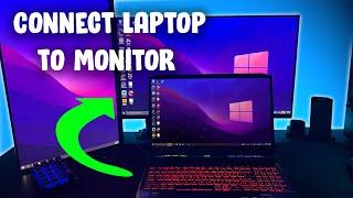 How to Connect Gaming Laptop to External Monitor *2023*