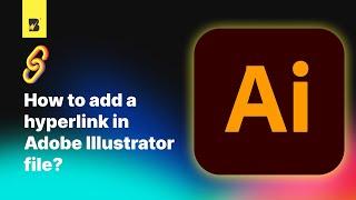 How to add a link to a text in Illustrator | Adobe Illustrator option