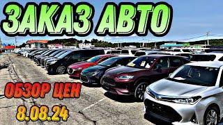 ЗАКАЗ АВТО 08.08.24 ЦЕНЫ НА АВТО #авторынокновый #automobile #автоподбор #обзор