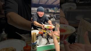 Must-Visit Ramen Stall  Run by No.1 Chef and Always with a Long Line! #japanesestreetfood