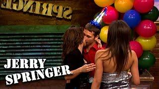 A Threesome Surprise Birthday Present for Boyfriend | Jerry Springer