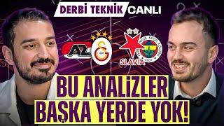 AZ Alkmaar-Galatasaray analizi | Slavia Prag-Fenerbahçe analizi | Derbi Teknik | 343Digital