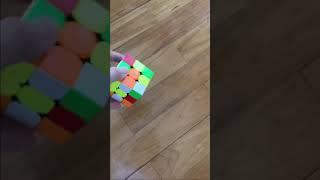 Rubik’s cube solved in 0 seconds   #Shorts #shorts