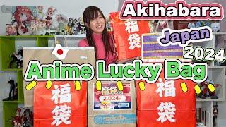 2024 Anime Lucky Bags Unboxing from Akihabara Tokyo, Japan