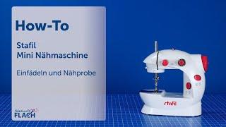 Stafil Mini Nähmaschine | Einfädel-Tutorial