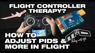 How to adjust iNav PIDs and more in flight!