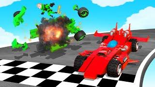 BUILD The FASTEST RACE CAR Challenge! (Trailmakers)