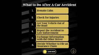 What to do After a Car Accident - Accident Lawyers Helpline #accidentlawyer # #vehicleaccident