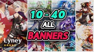 ALL Banners from 1.0 to 4.0 Tier List | Genshin Impact