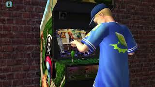 PC - The Sims 2 - Custom Arcade Game Clip Demonstration