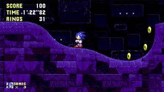 Sonic Mania Oil Ocean Smoke in Sandopolis