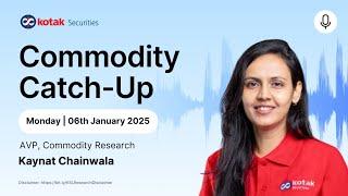 Commodity Market Analysis and Outlook -  6th January 2025 to 10th January 2025.