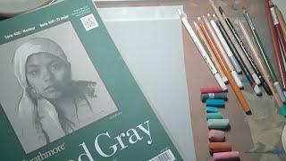 Art Supplies, Pastel Comparison & Sketchbook