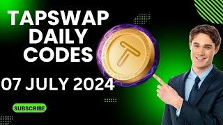 Tapswap Today Daily Mission Bounty Code "MEMES AND CRYPTOCURRENCIES" Code 07 JULY 2024