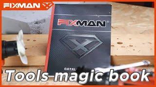 Tools magic book-stop motion by FIXMAN