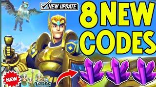 TODAY CODES!!!LORDS MOBILE REDEEM CODES 2024 - CODE LORDS MOBILE - LORDS MOBILE CODES