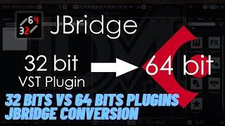 32 Bits Vs 64 Bits Plugin Jbridge Conversion Process and Uses | Jbridge vr. 1.5 #cubase #nuendo