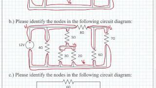 ECE 100 14 Identifying Nodes in a Circuit Example