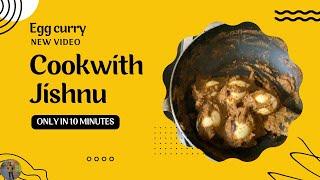 Egg curry recipe | CookwithJishnu #cooking