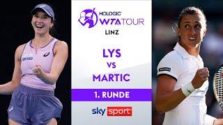 Lys  vs. Martić  - 1. Runde | Linz Open 2025 | Highlights - Sky Sport Tennis