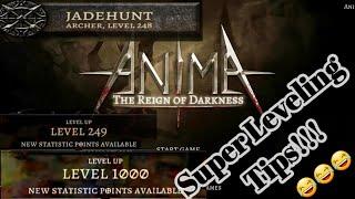 Anima - Just for fun Super Leveling tips from level 248 - 1000 Max level  | Arena single RUN!