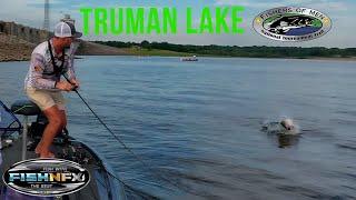 Winning on Truman Lake In the Heat of the Summer - Big bass Action! 