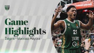 Žalgiris - Maccabi | Game Highlights | 2024.10.24