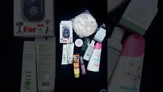 Smytten unboxing   so many 0 trial products... with free gift .... #smytten0trialproducts  #shorts