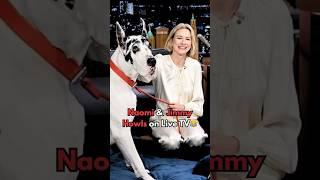 Naomi & Jimmy Sing With Her DogJimmy Fallon #naomiwatts #jimmyfallon #american