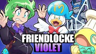 Nuzlocke BUT my friends control the Pokémon (Pokémon: Friendlocke VIOLET Marathon)