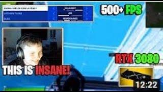 Benjyfishy SHOWS *NEW RTX 3080* Gameplay On Fortnite (Highest FPS Gameplay Possible) 500 FPS+