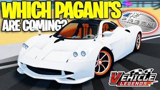 What Pagani's Are COMING In Roblox Vehicle Legends! (Predictions)