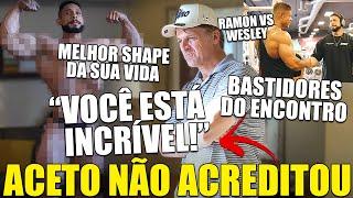 RAMON ASSUSTADOR! SHAPE ABSURDO A 2 DIAS DO OLYMPIA DEIXA ACETO IMPRESSIONADO! DINO ENCONTRA VISSERS