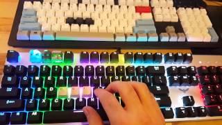 Outemu Blue Switches vs Cherry MX Blue Switches