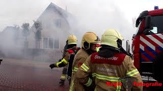 Schuurbrand aan de Veenkamp in Uddel