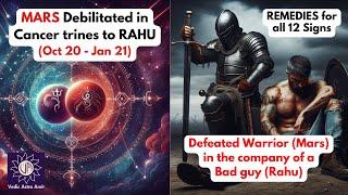 Mars in Cancer (Defeated Warrior) (Remedies for 12 signs)