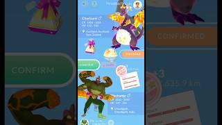 When I Got️Shiny Gigantamax Charizard in Trade Pokémon Go